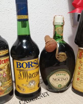 Liquori vintage (lotto di 4 bott)