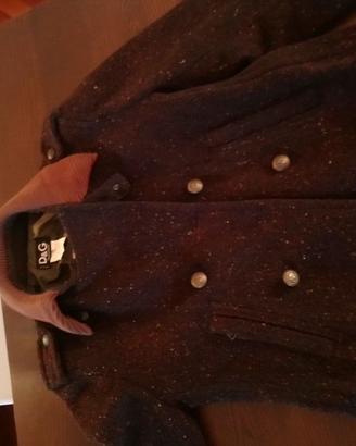 Cappotto Caban D&G Vintage TG 52 - Peacoat Doppiop