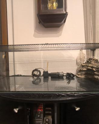 Terrario per tartarughe in vetro