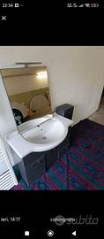mobiletto per bagno + lavello 