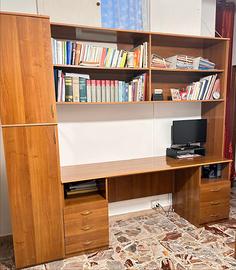 MOBILE MULTIUSO LIBRERIA, SCRIVANIA, INDUMENTI ECC