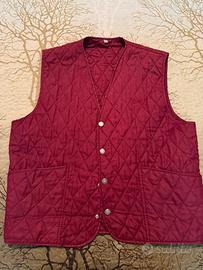 Gilet Uomo Rosso - Vintage Usato