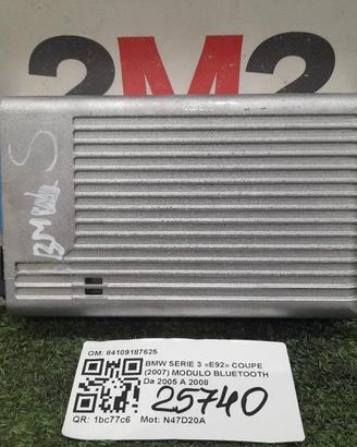 CENTRALINA BLUETOOTH TELEFONO BMW Serie 3 E92 Coup