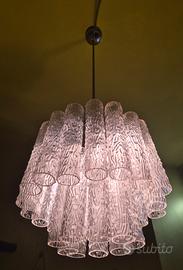 lampadario Tronchi vetro di Murano