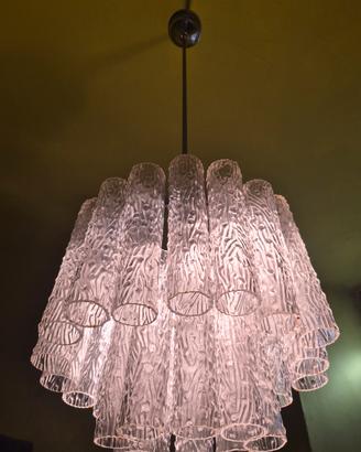 lampadario Tronchi vetro di Murano