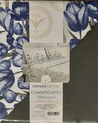 Completo letto “tulipani” Emporio Cotton