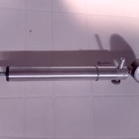 Pompa in acciaio inox con manometro analogico