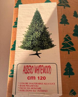 Albero di Natale Whitewood 120cm