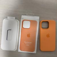 COVER ORIGINALE APPLE IPHONE 15 PRO MAX ARANCIATA