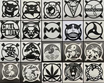 Copriventola decorativo pc.