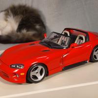 Burago 1:18 Dodge Viper in metallo come nuova
