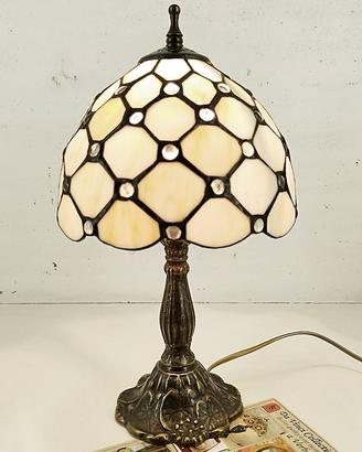 Lampada Tiffany Liberty Comodino DaVinci Collectio