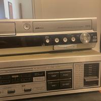 Casse audio jbl con piatto technics amplificatore