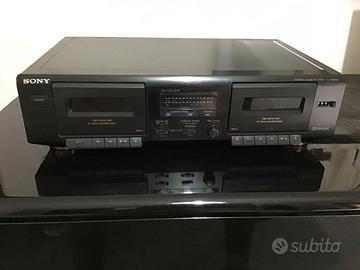 STEREO CASSETTE DECK  SONY TC WE305 DOPPIA CASSETT