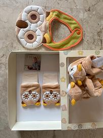 Set neonato THUN originale – tema Gufo