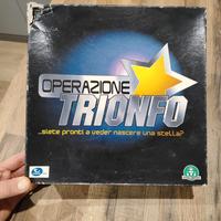 Gioco da tavola "OPERAZIONE TRIONFO"