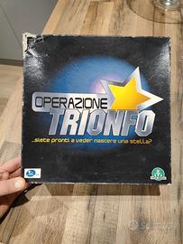 Gioco da tavola "OPERAZIONE TRIONFO"