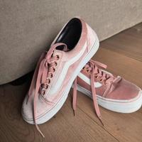 Scarpe Vans in velluto rosa, 39