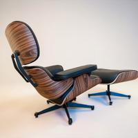 Poltrona E. Lounge Chair CLASSIC - Paliss. / Nero