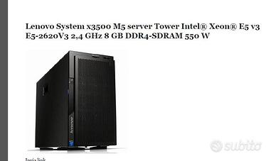 Lenovo System x3500 M5 server Tower Intel Raid