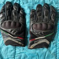 Guanti moto Giudici in pelle e mesh, taglia 2XL.