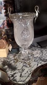 vaso cristallo vintage 
