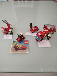 Lotto lego pompieri codice 6621, 6611, 6602 e 6593