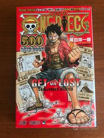 One piece 500 quiz book originale giapponese oda