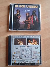 Lotto 2 Cd reggae Black Uhuru + Bob Marley