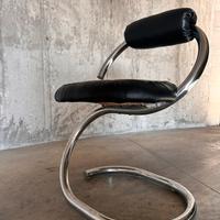 Sedie cobra anni 70 pelle