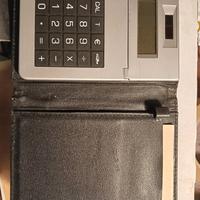 calcolatrice con taccuino 