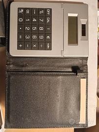 calcolatrice con taccuino 