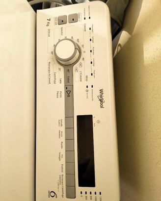 Lavatrice Whirpool carica dall'alto