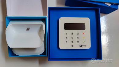 SumUp + Base di Ricarica Con Scatole e Manuali POS