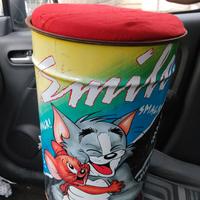 contenitore vintage Tom e jerry 