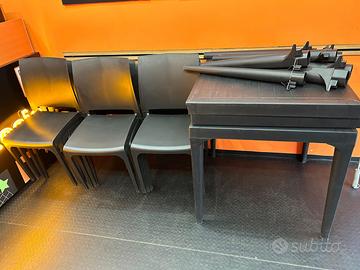 Tavoli e sedie da esterno