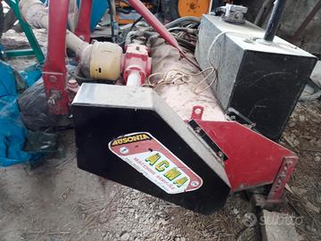 Trinciatrice ACMA con disco tosaerba interceppo