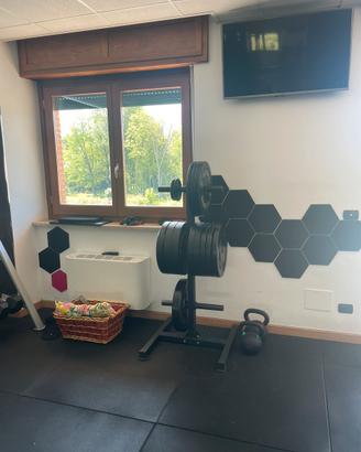 215 kg di dischi bumper olimpionici - Set completo