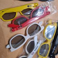 8 occhiali 3d cinema (TV LG e real 3D)