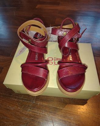 Sandali A.S. 98 NUOVI  -Linea Airstep Color Rubino