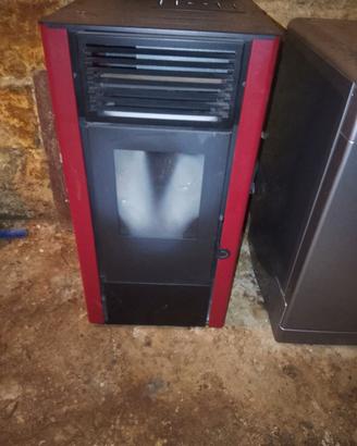Stufa a pellet Eva calor 9.5 kW ventilata
