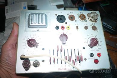 prova valvole scuola radio elettra sre radio tv