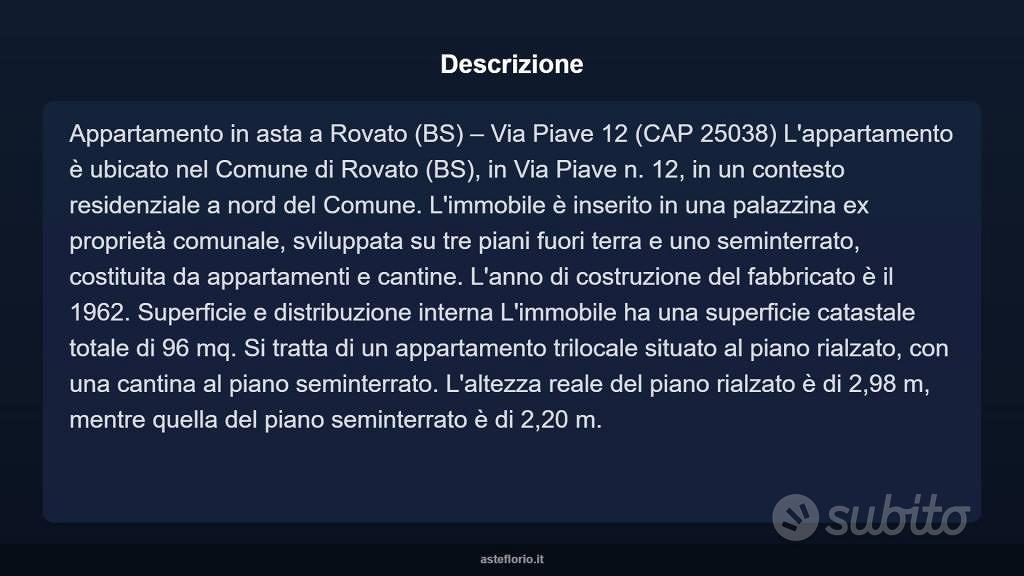 Appartamento – Rovato, Brescia - Vista 4