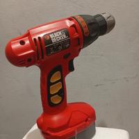 trapano avvitatore a batteria Black & Decker da 14