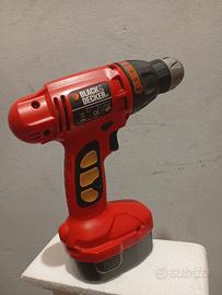 trapano avvitatore a batteria Black & Decker da 14