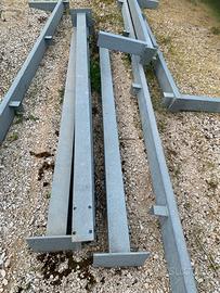 Capannone in ferro zincato a caldo