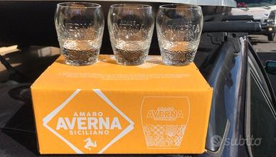 Bicchieri amaro averna