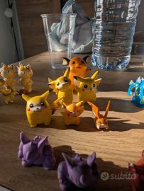 lotto figure Pokemon vintage Tomy anni 2000 