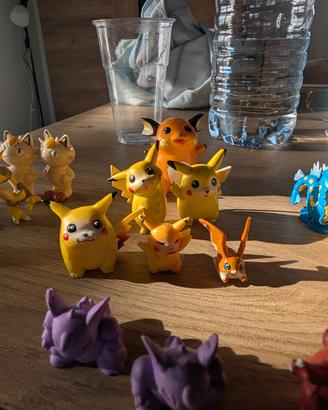 lotto figure Pokemon vintage Tomy anni 2000 