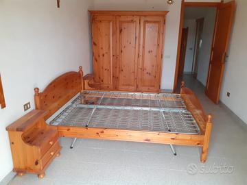 Camera matrimoniale massello rustica